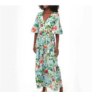 Tuckernuck Multicolor Floral Maxi Dress